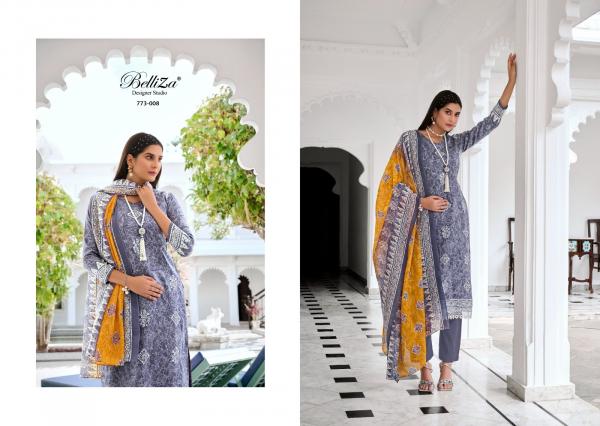 Belliza Siyahi Mirror Work Cotton Designer Dress Material Collection